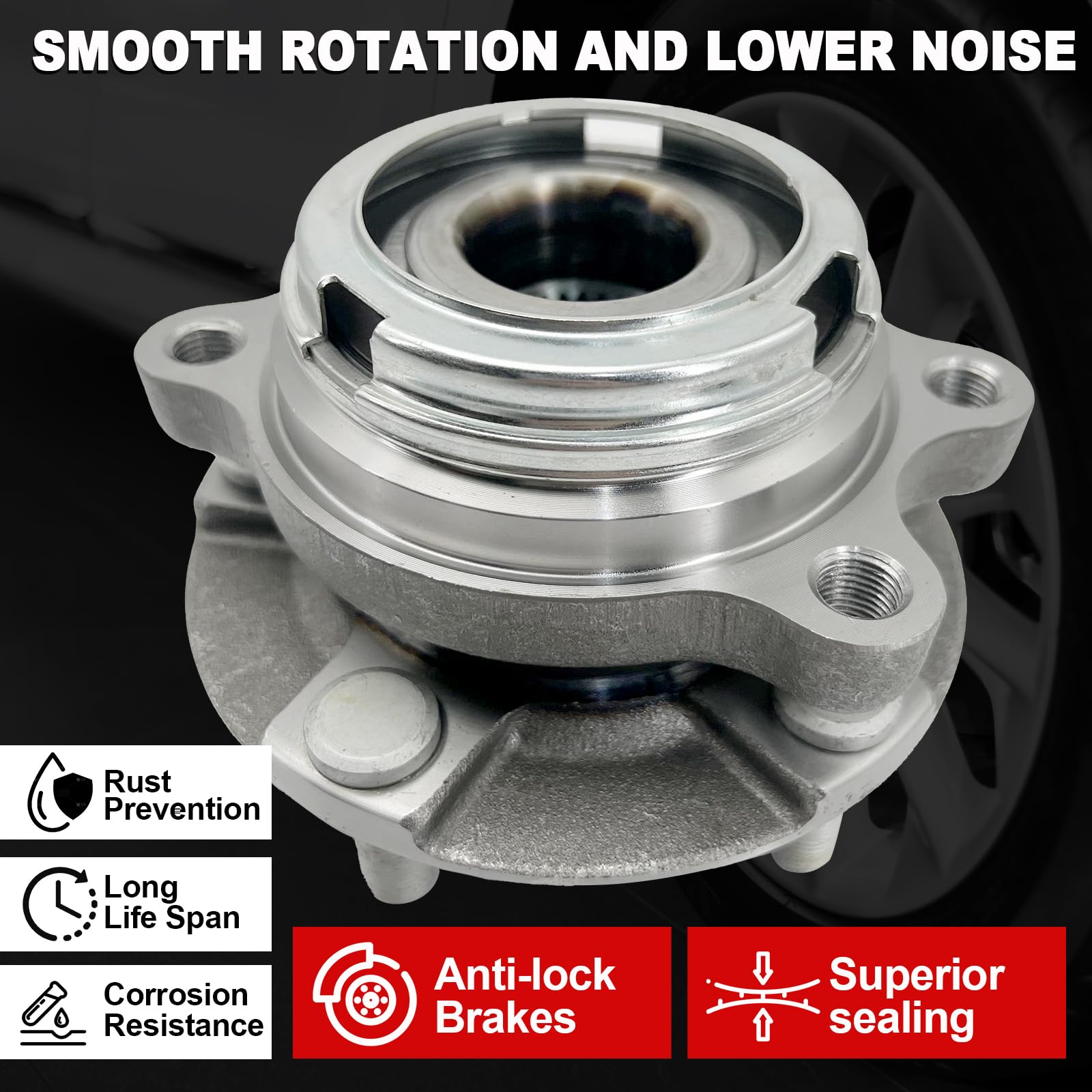 KNOLET 513294 encoder ABS included for accurate speed sensing.