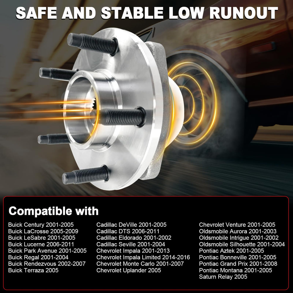 KNOLET front wheel bearing assembly right with ABS sensor for reliable braking