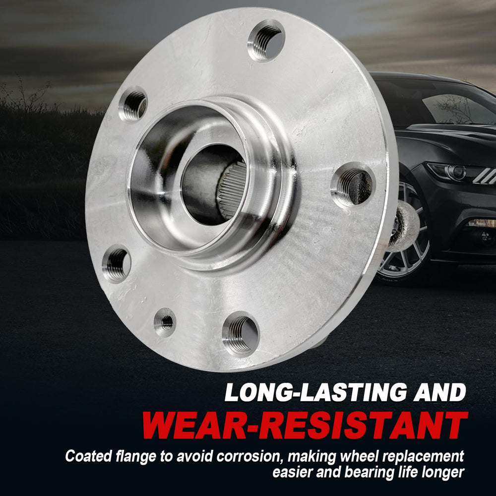 KNOLET front wheel bearing assembly for VW Passat 2006-2022, lasting performance.