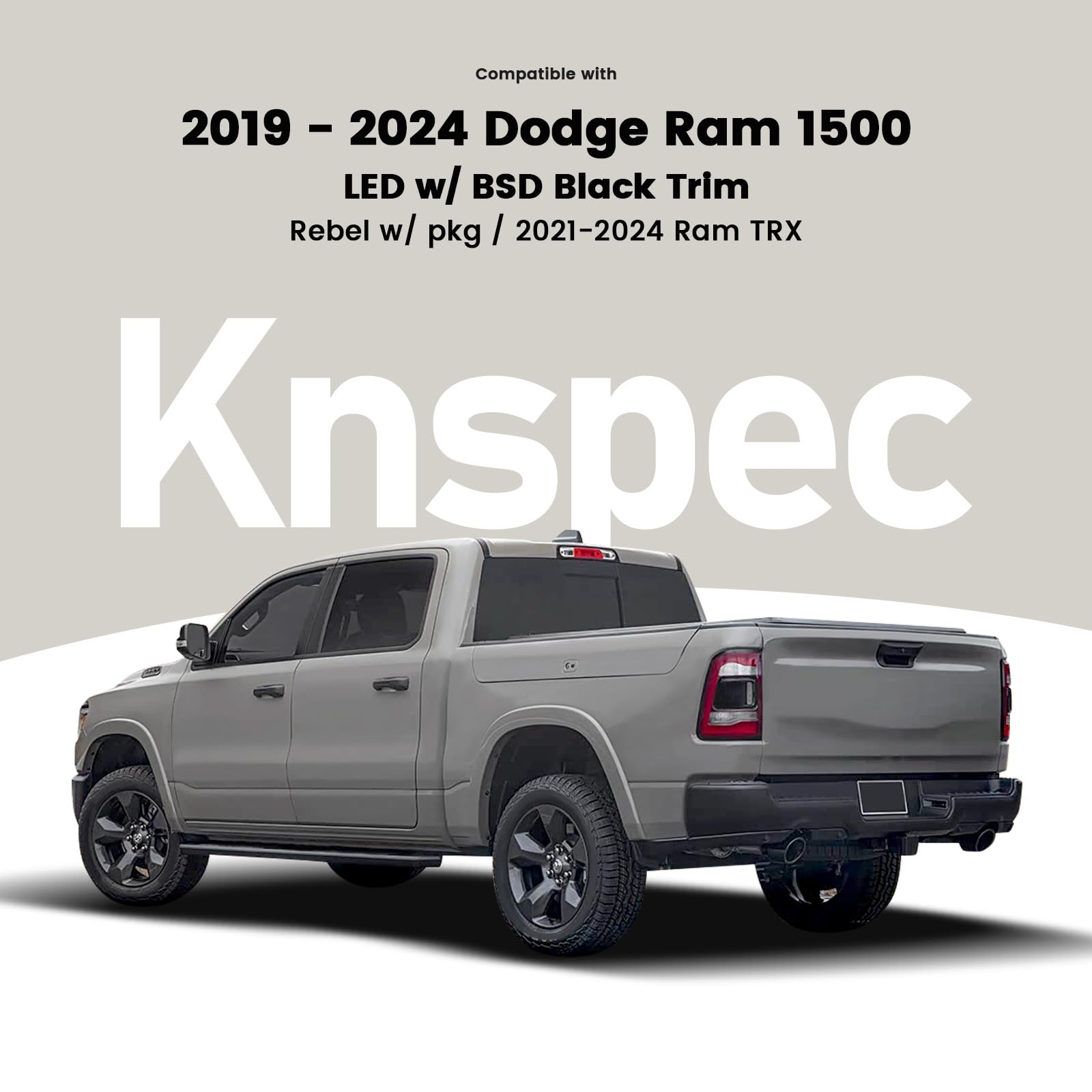 KNSPEC Ram 1500 installation in-vehicle bolt-on fit