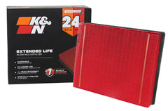 K&N KNX-2129 engine air filter 24k-life extends protection and airflow
