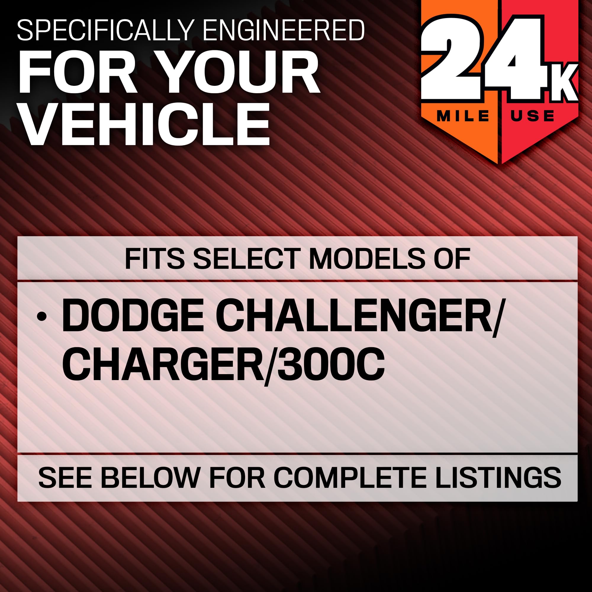 KNX-2460 vehicle compatibility chart highlights broad Chrysler-Dodge fit.