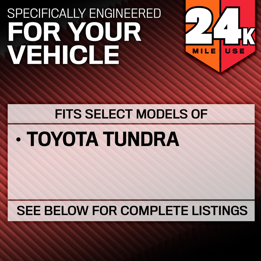 24k-mile-life badge notes extended service intervals.