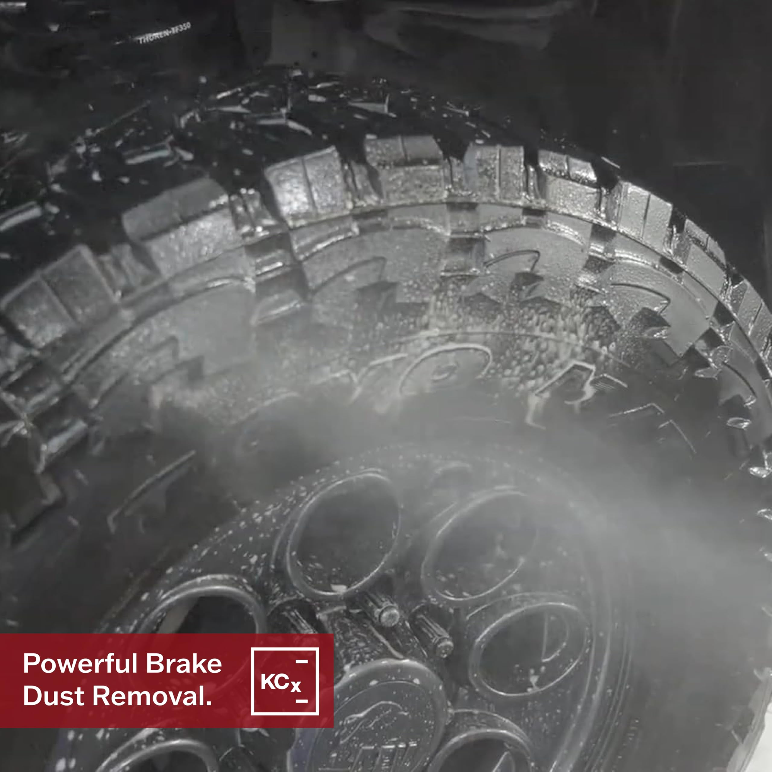 Koch-Chemie Alkali Wheel Cleaner rinse to remove loosened soil