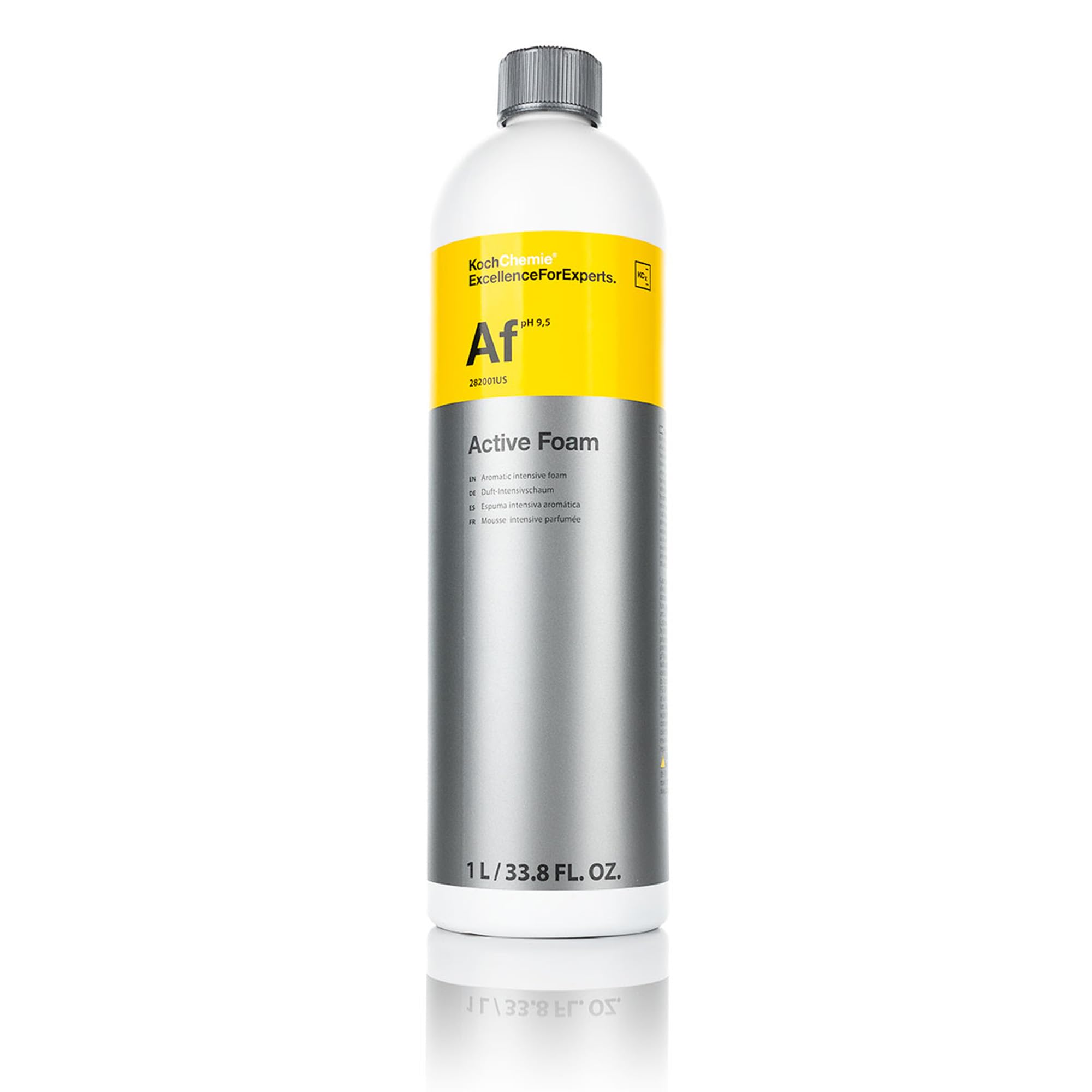 KOCHCHEMIE Active Foam bottle front view, phosphate- and NTA-free formula for safe car care.