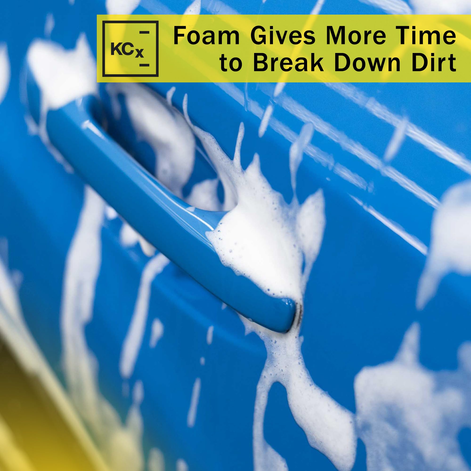 KOCHCHEMIE Active Foam in a car wash setup ready for use.