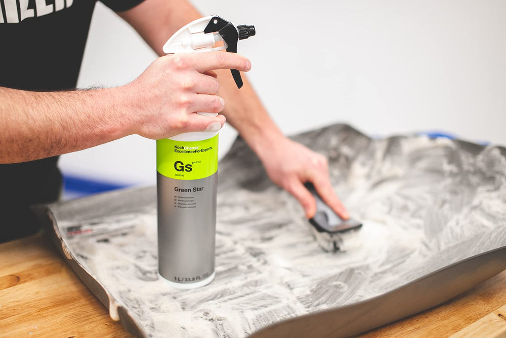 Koch-Chemie Green Star safe for anodized aluminum and delicate surfaces