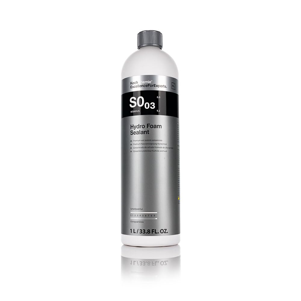 KOCHCHEMIE Hydro Foam Sealant S0.03 for spray application and high-gloss protection.
