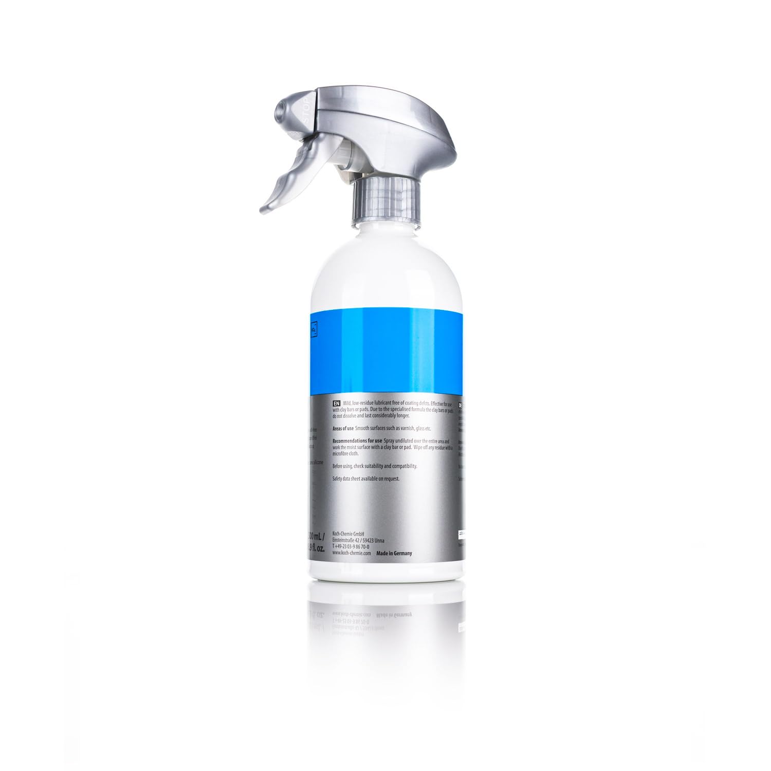 KOCHCHEMIE Low-Residue Clay Lube protects surfaces during decontamination.
