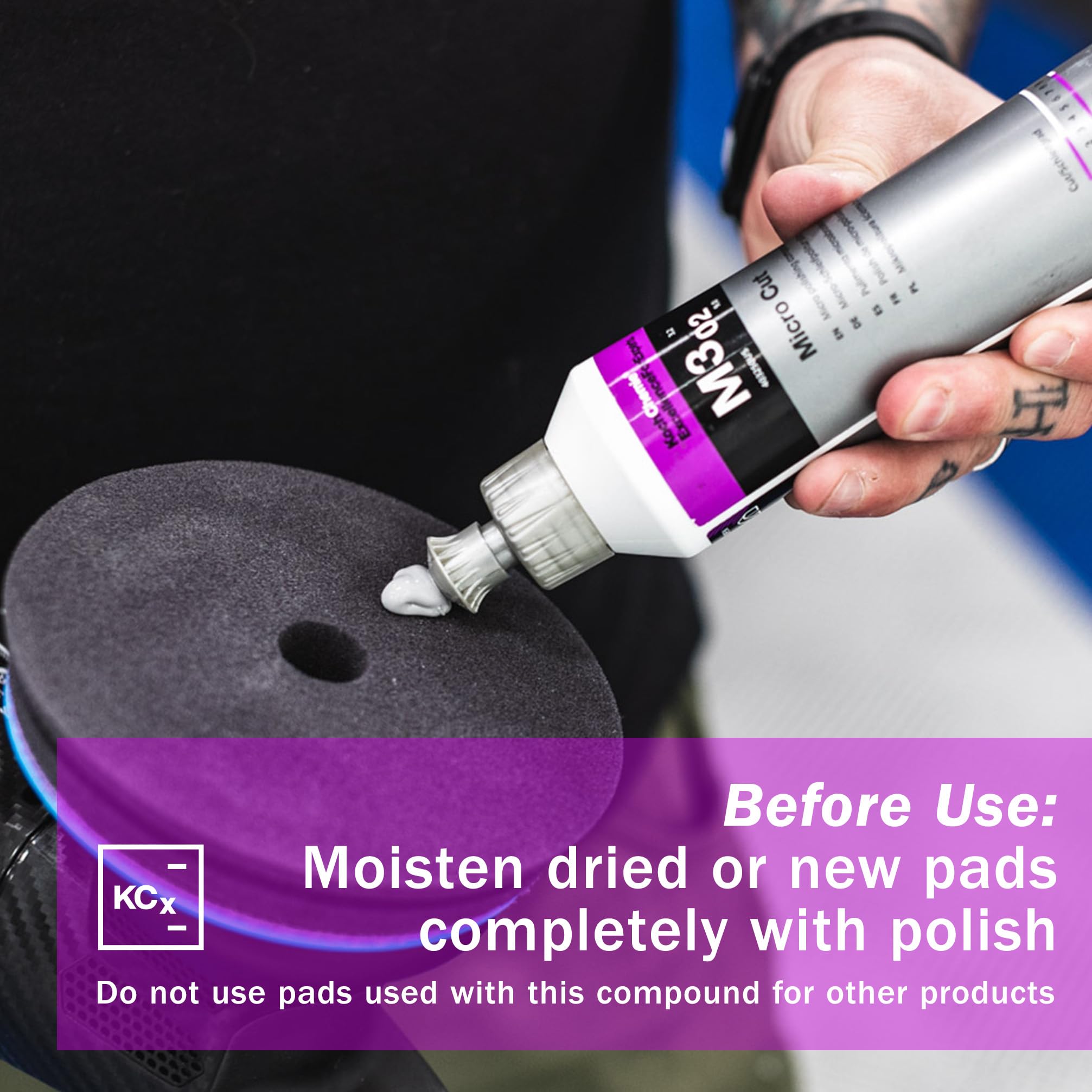 Koch-Chemie Micro Cut achieves P3000-grade refinement on paint