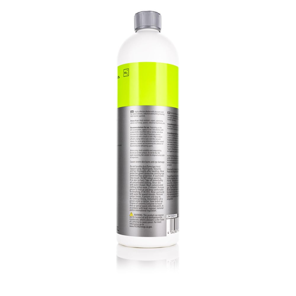 KOCHCHEMIE MZR grease-removal on machinery and vehicle components for better upkeep.