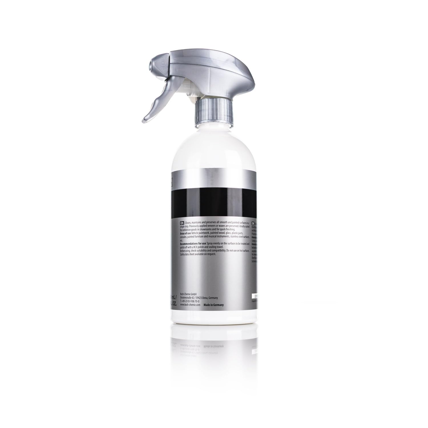 KOCHCHEMIE Quick & Shine on plastic parts restores color and clarity.