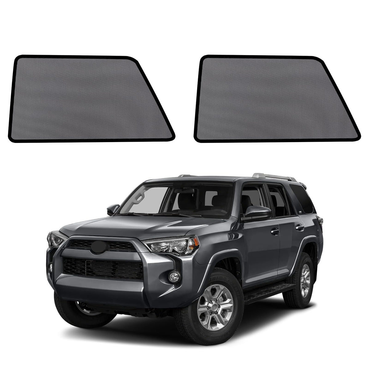 KOCZIL 4Runner rear window shade in breathable mesh for privacy and sun protection.