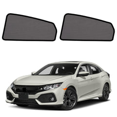 KOCZIL Civic rear window shade blocks heat for cooler cabin on highway trips