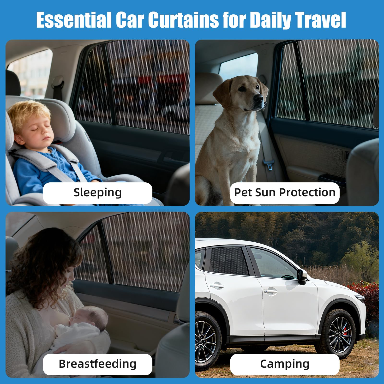 KOCZIL CX-5 private nap space for rear passengers on trips.