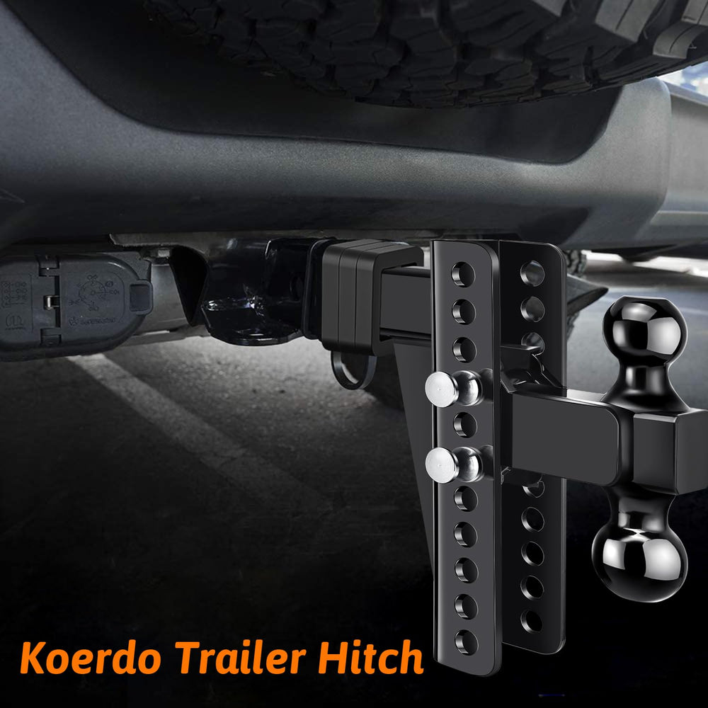 Koerdo 8mm steel shank boosts durability in mounting