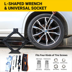 KOERZORE reinforced base with non-slip pads preventing vehicle slippage during lift