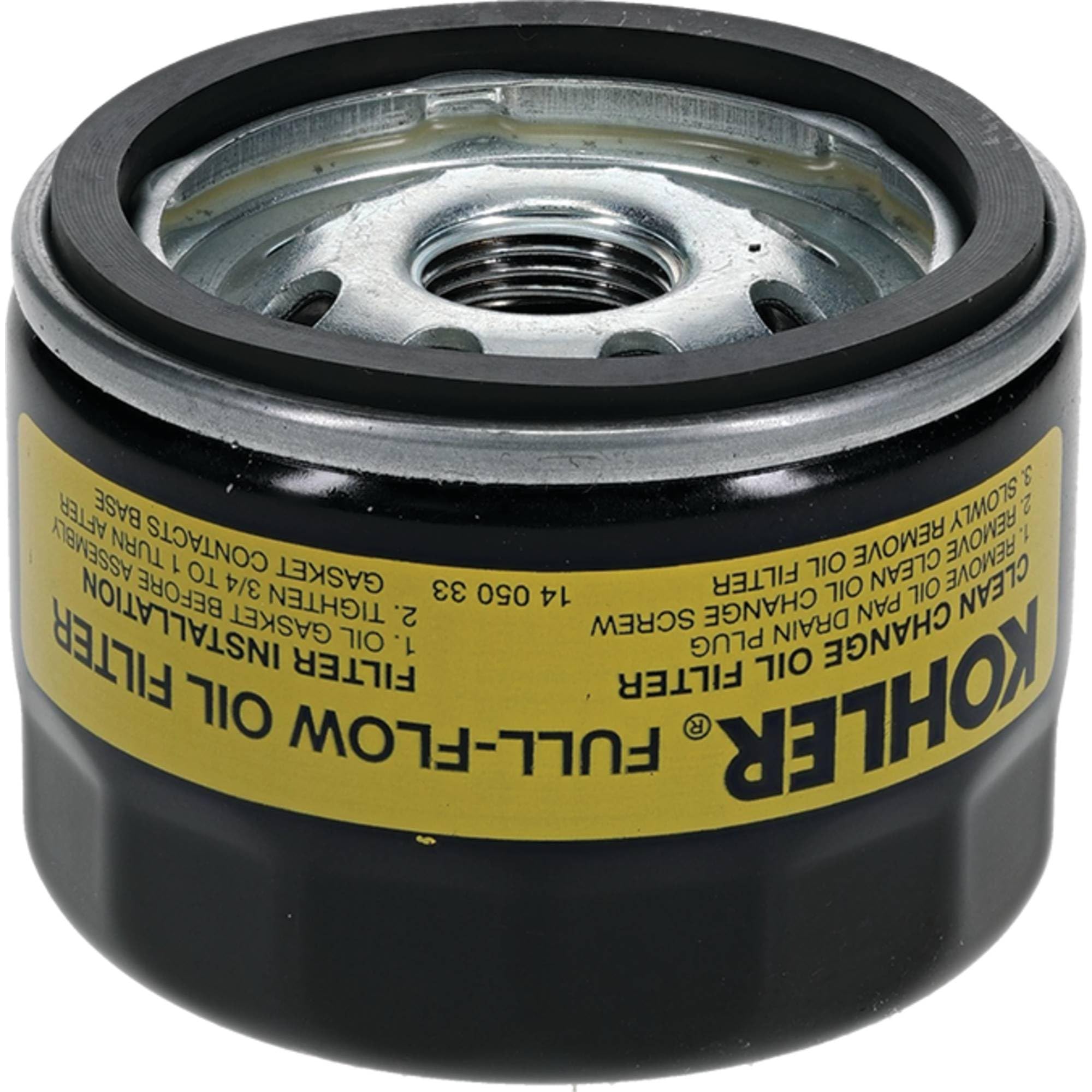 Kohler oil filter fitment view shows CV173 CV200 CV224 compatibility.