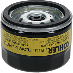 Kohler oil filter fitment view shows CV173 CV200 CV224 compatibility.