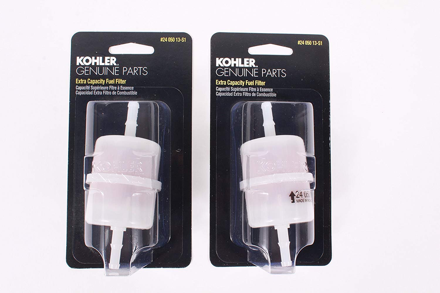Kohler 24-050-13-S1 fuel filter in engine compartment