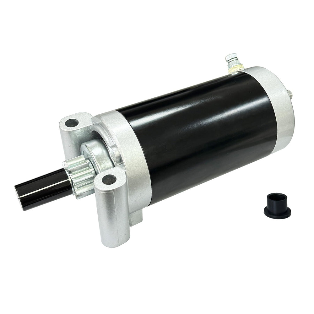 Kohler Starter 7000 Series mower front view highlights 12V motor for reliable starts