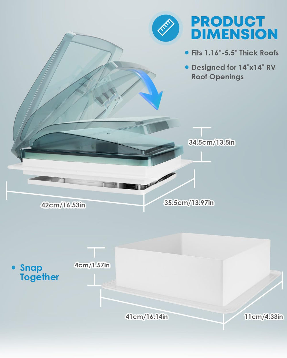 Kohree auto-lid UV-proof design ensures hands-free operation and durability