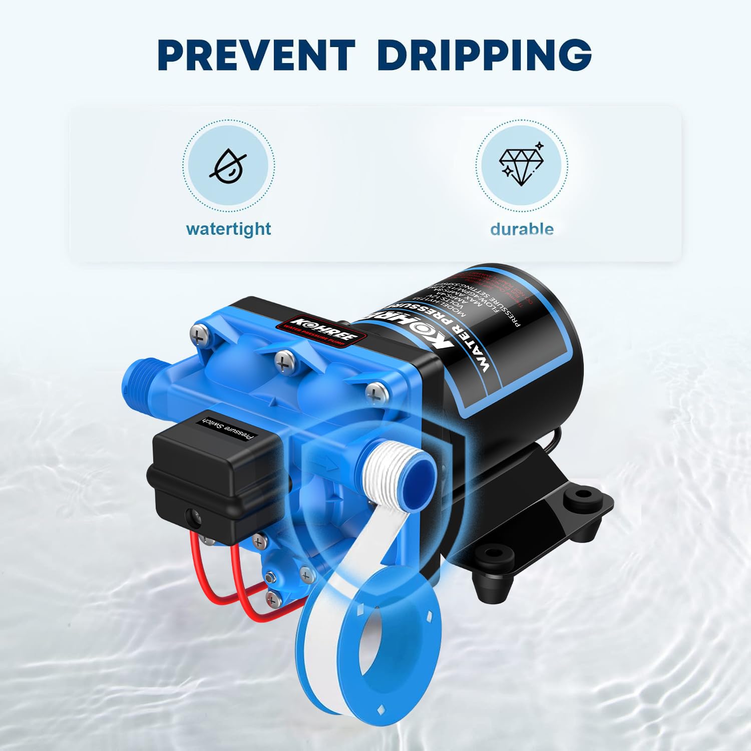 Kohree automatic stop-start operation demonstrating energy-efficient use