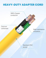 Kohree copper-conductor 30A to 50A adapter delivers reliable outdoor charging.