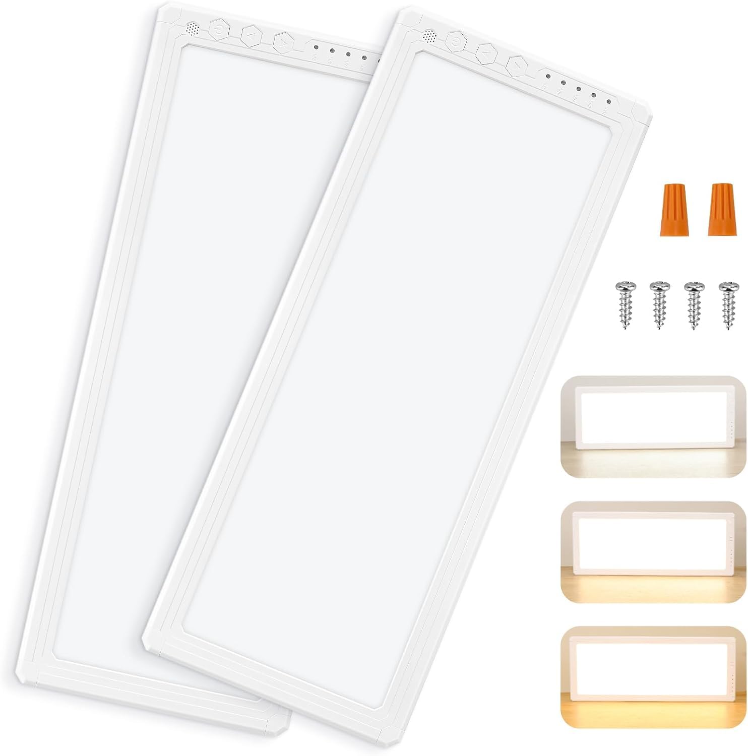 Kohree dimmable RV interior light panel provides bright, even illumination.