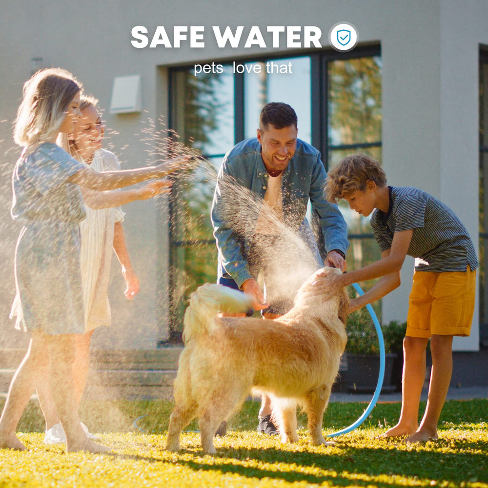 Kohree drinking-water-safe hose delivers clean water on camping trips.