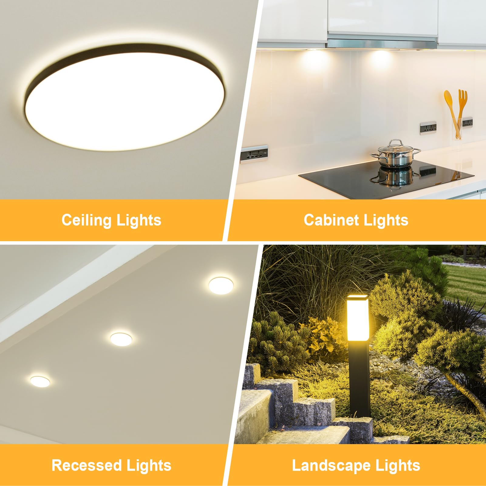 G4 LED bulb fits standard fixtures with 12V connection