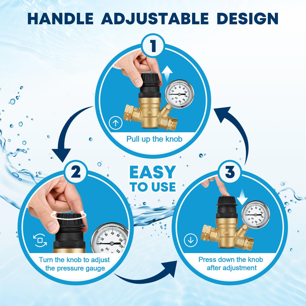 Kohree lead-free brass construction designed for rugged camping use