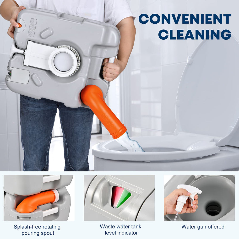 Kohree detachable waste tank design for easy disposal