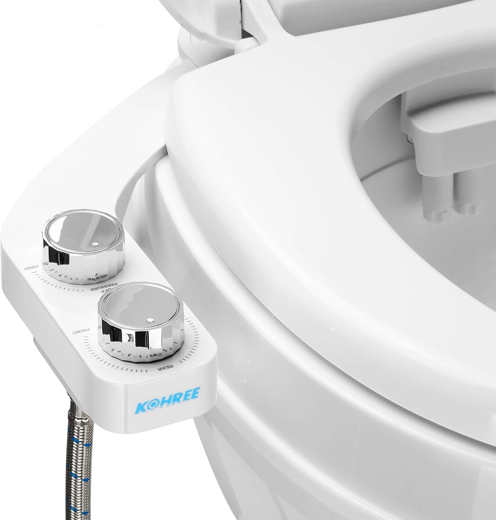 Kohree RV bidet attachment in full view for easy setup and improved hygiene.