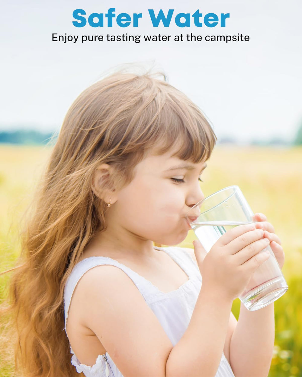 Kohree inline water filter capacity and flow illustrate quick filling capability.