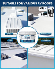 Kohree coating applied with a sprayer on an RV roof for fast coverage