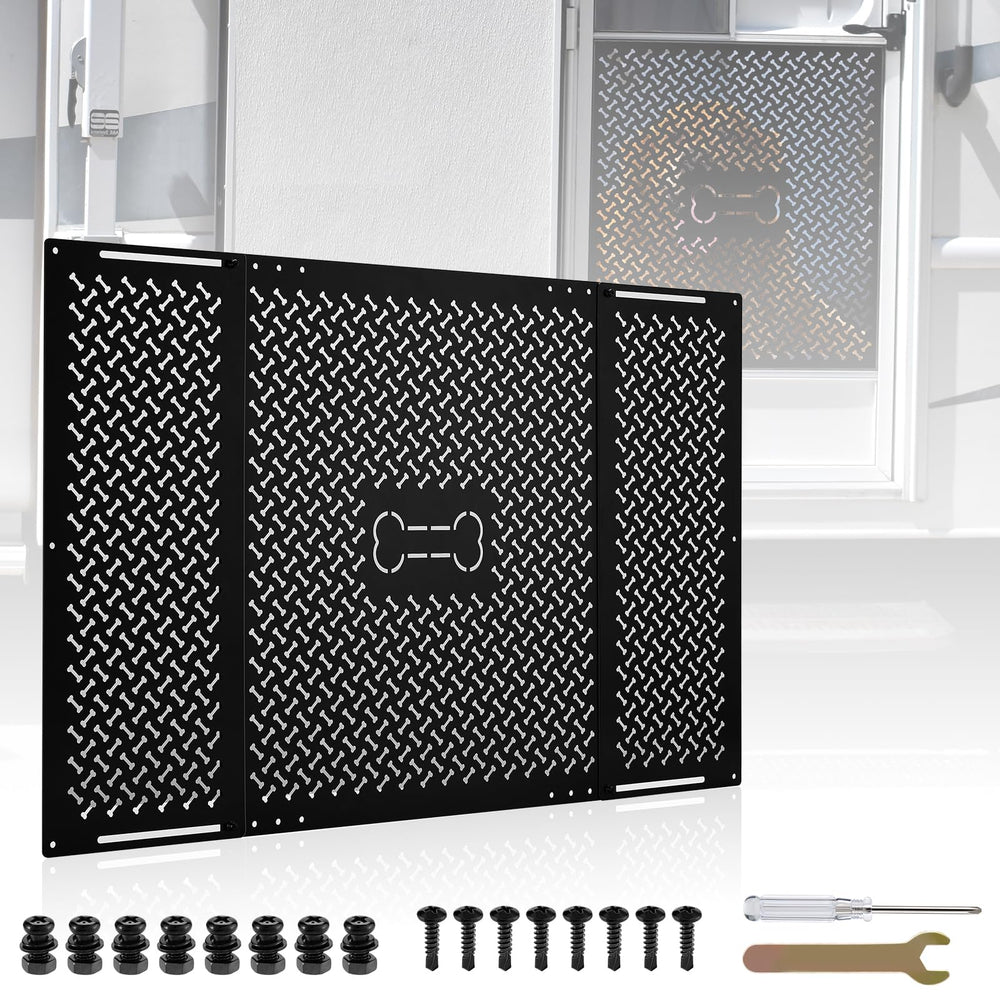 Kohree RV Screen Door Protector features a bone pattern for airflow and protection.