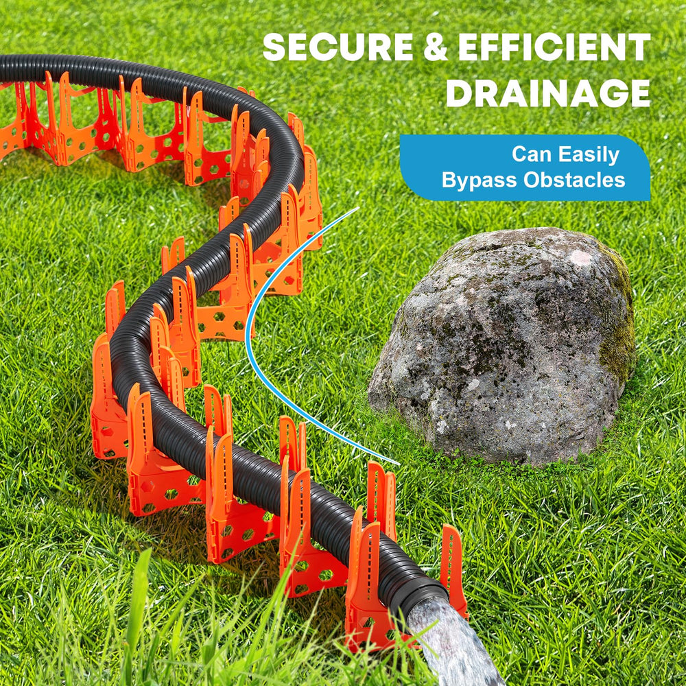 Kohree deep U-shape design ensures sag-free drainage