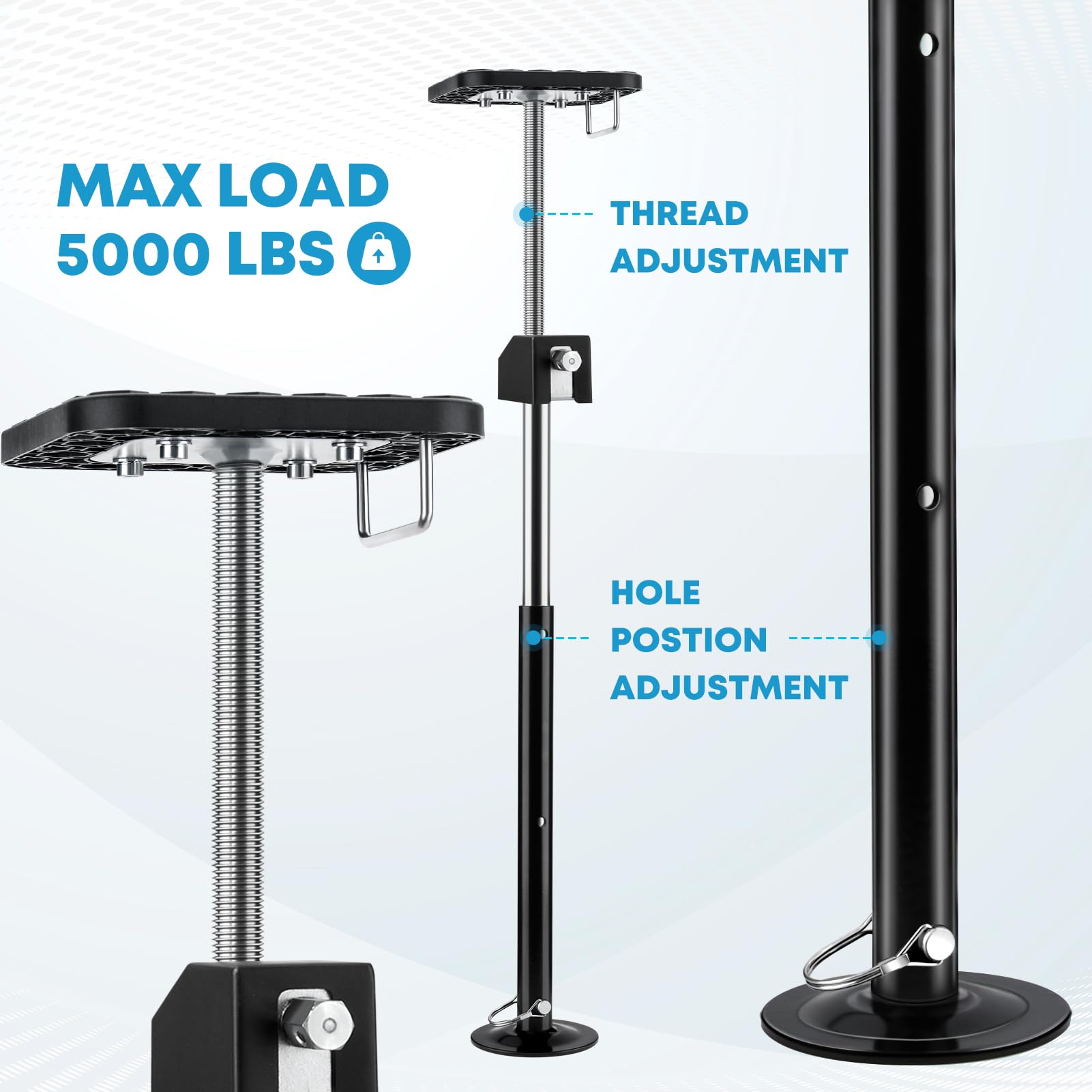Kohree RV stabilizers reduce wobble and improve slide-out rigidity.