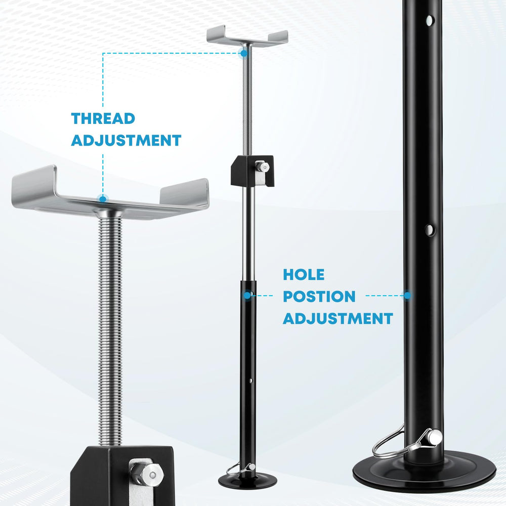 Kohree heavy-duty camper jacks with 5,000 lbs capacity for secure stabilization