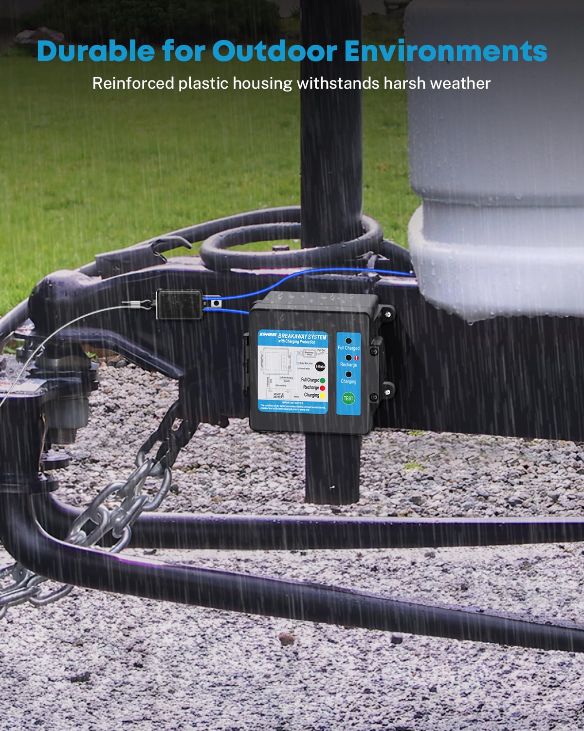 Kohree 4-foot coiled cable provides adaptable connection.