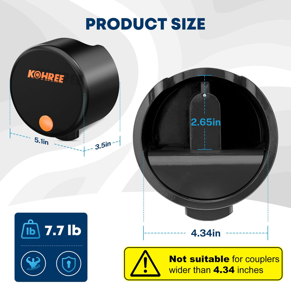 Kohree kit includes four keys for team access.