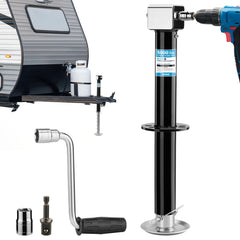 Kohree upgraded 5000-lb A-frame trailer jack assembly with heavy-duty construction.