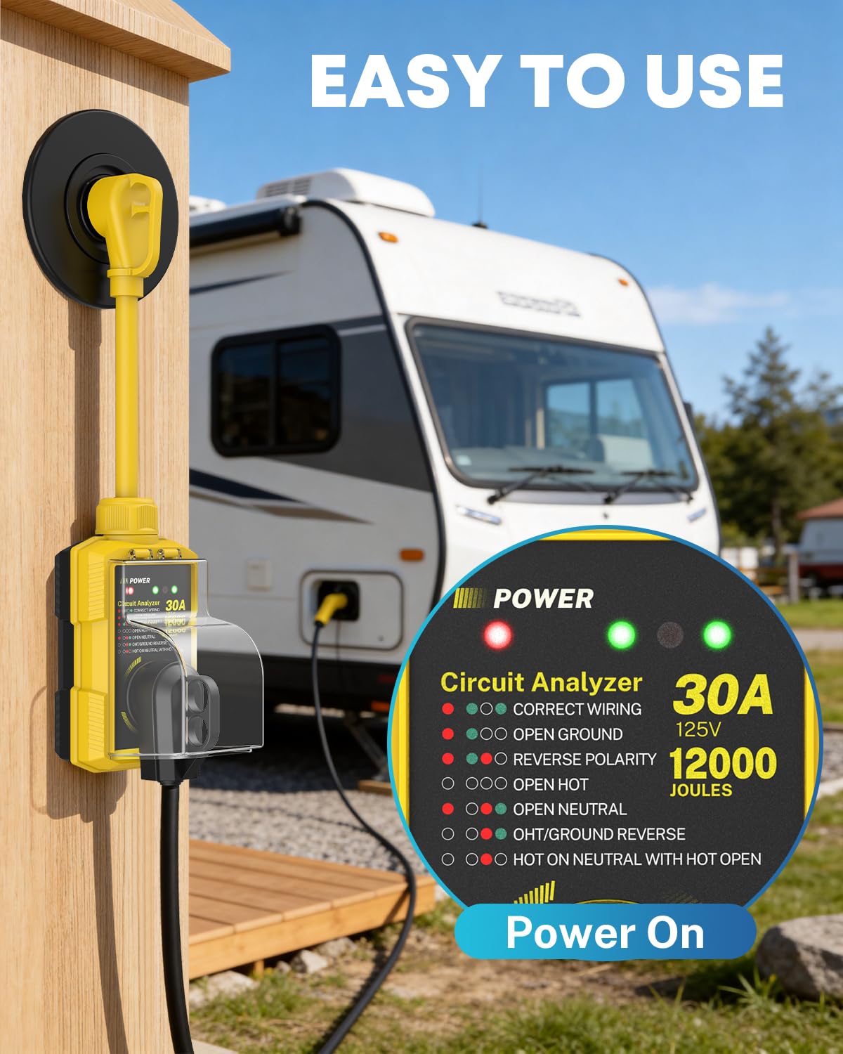 Kohree US-design patented surge protector reflects trusted design and reliability.