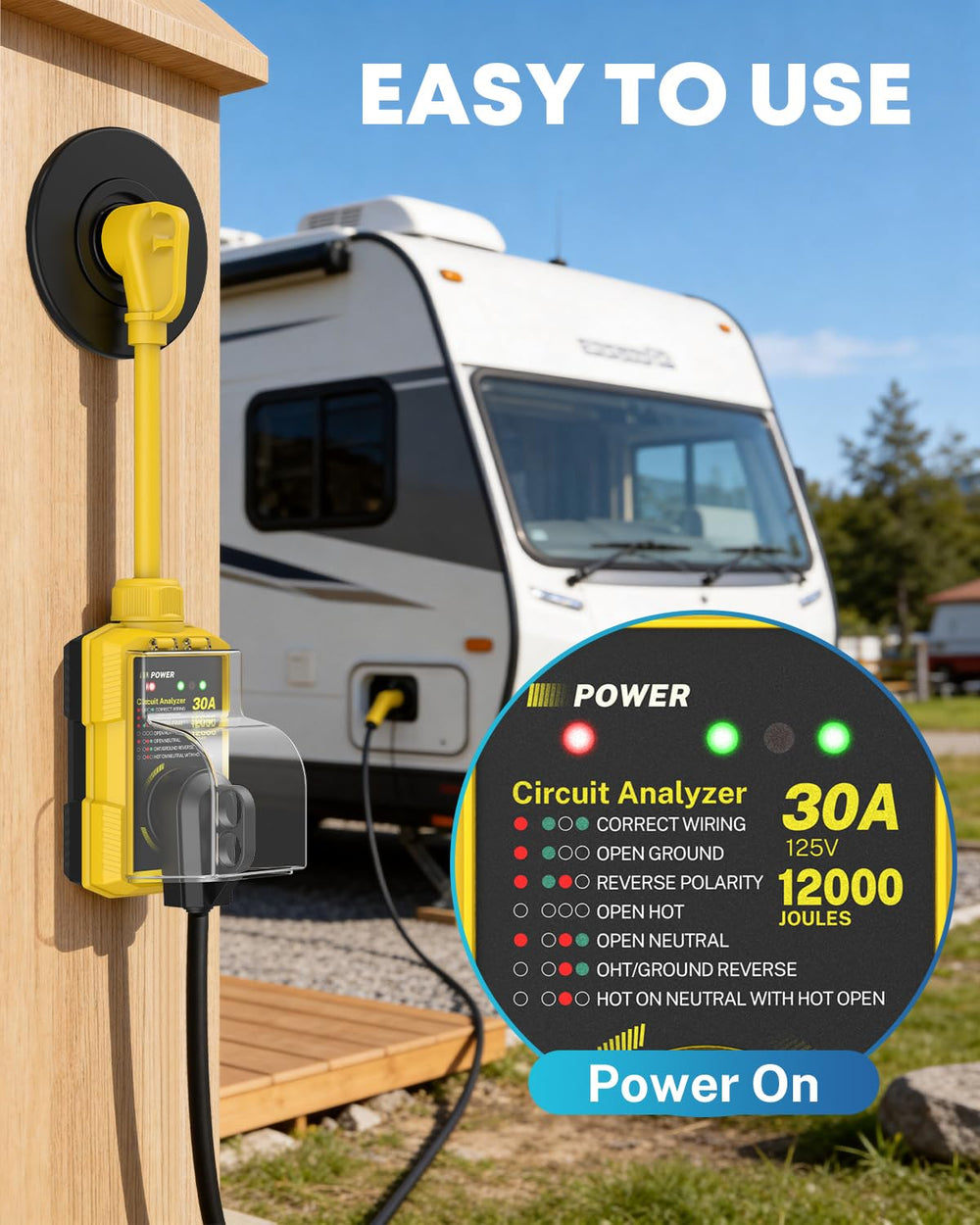 Kohree US-design patented surge protector reflects trusted design and reliability.