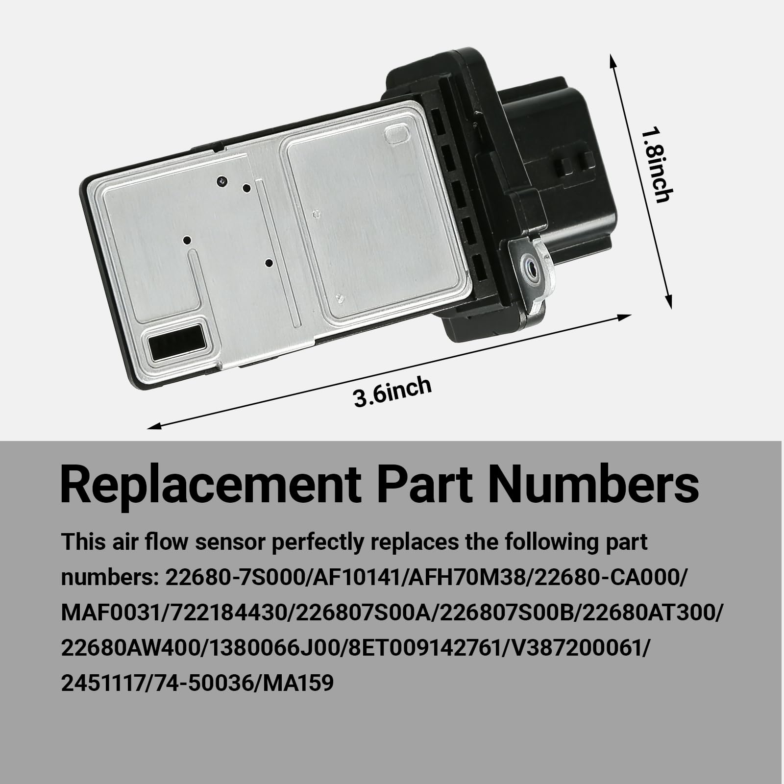 KoiLuvGo MAF sensor build quality emphasizes durable materials and precise assemblies.