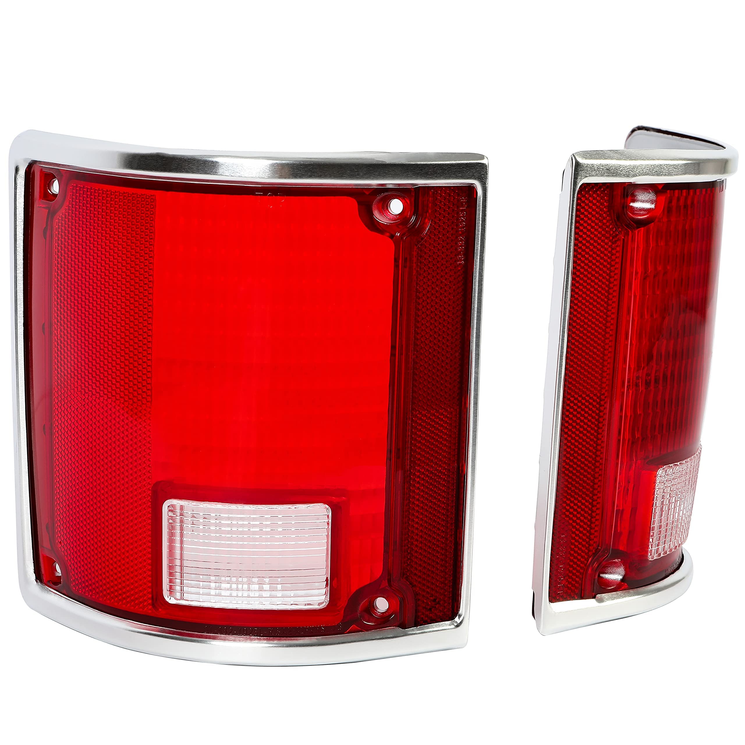 Kojem tail light lens right for 1973-1991 Chevy Blazer enhances fit and rear visibility.