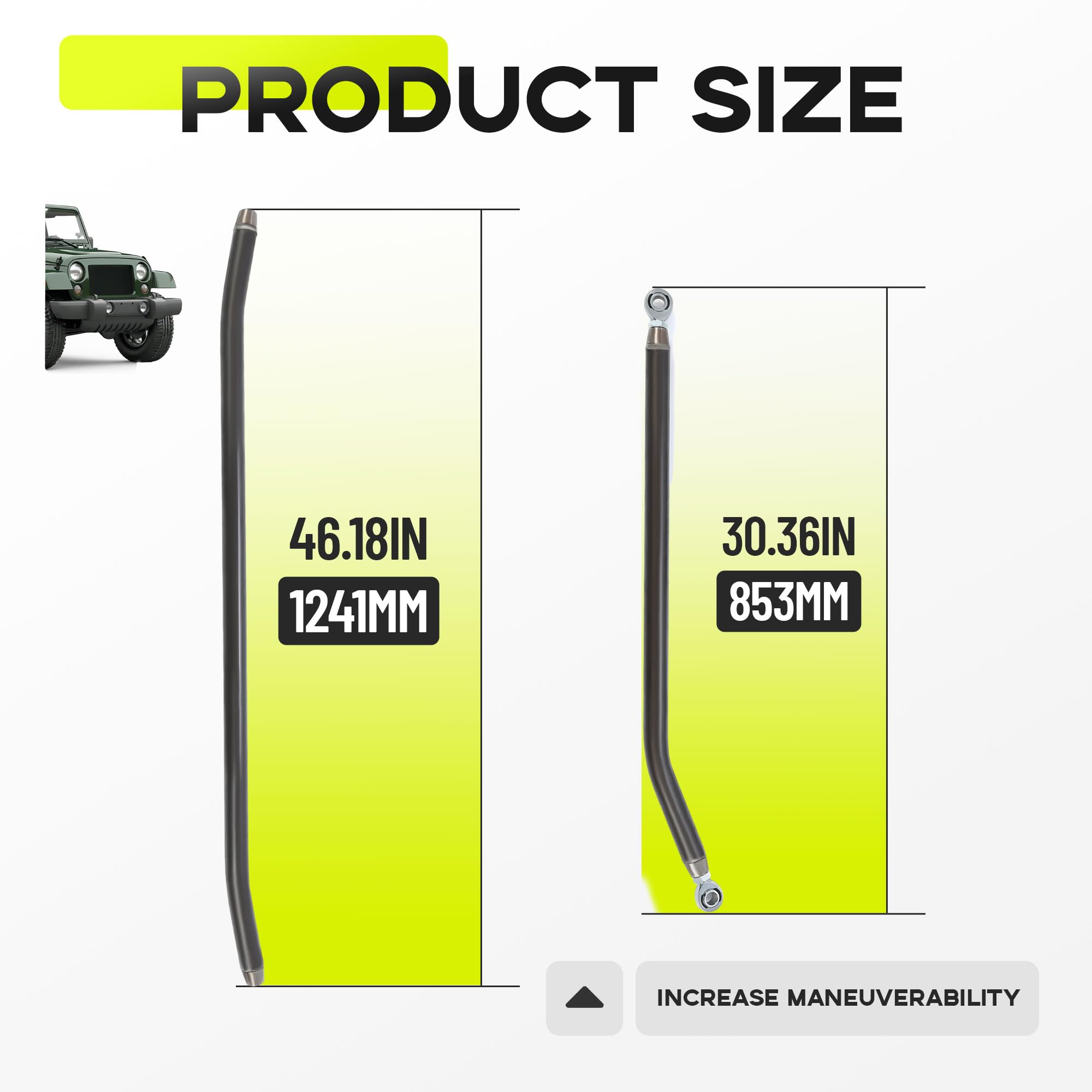 Kojem bolt-on installation visuals illustrate easy kit fitment.