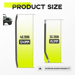 Kojem bolt-on installation visuals illustrate easy kit fitment.