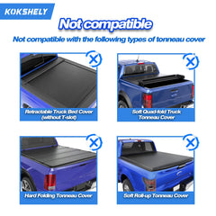 KOKSHELY cross bars compatible with tonneau covers for easy integration.